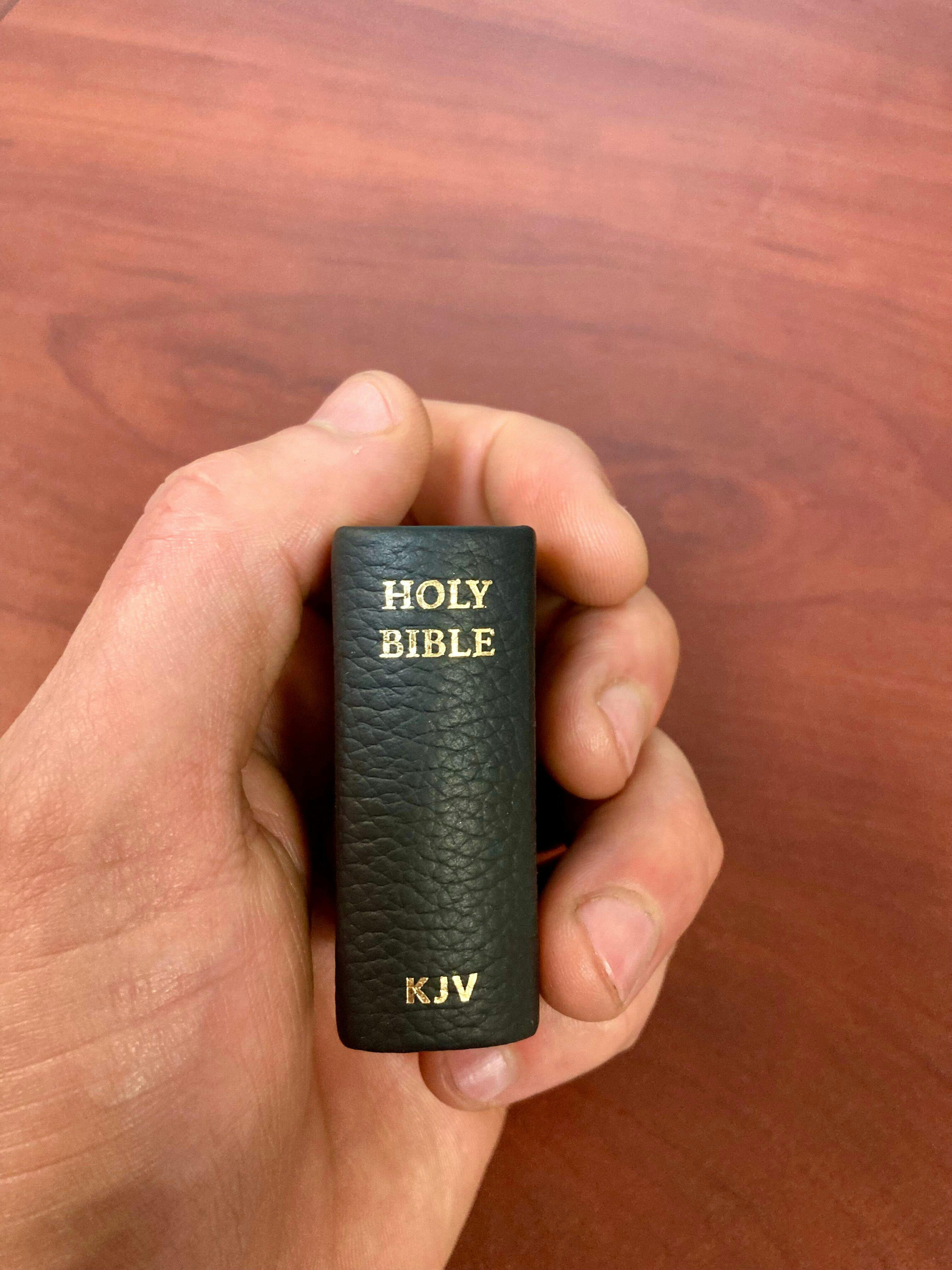 Tiny Bible, Cowhide KJV – TB Publishing