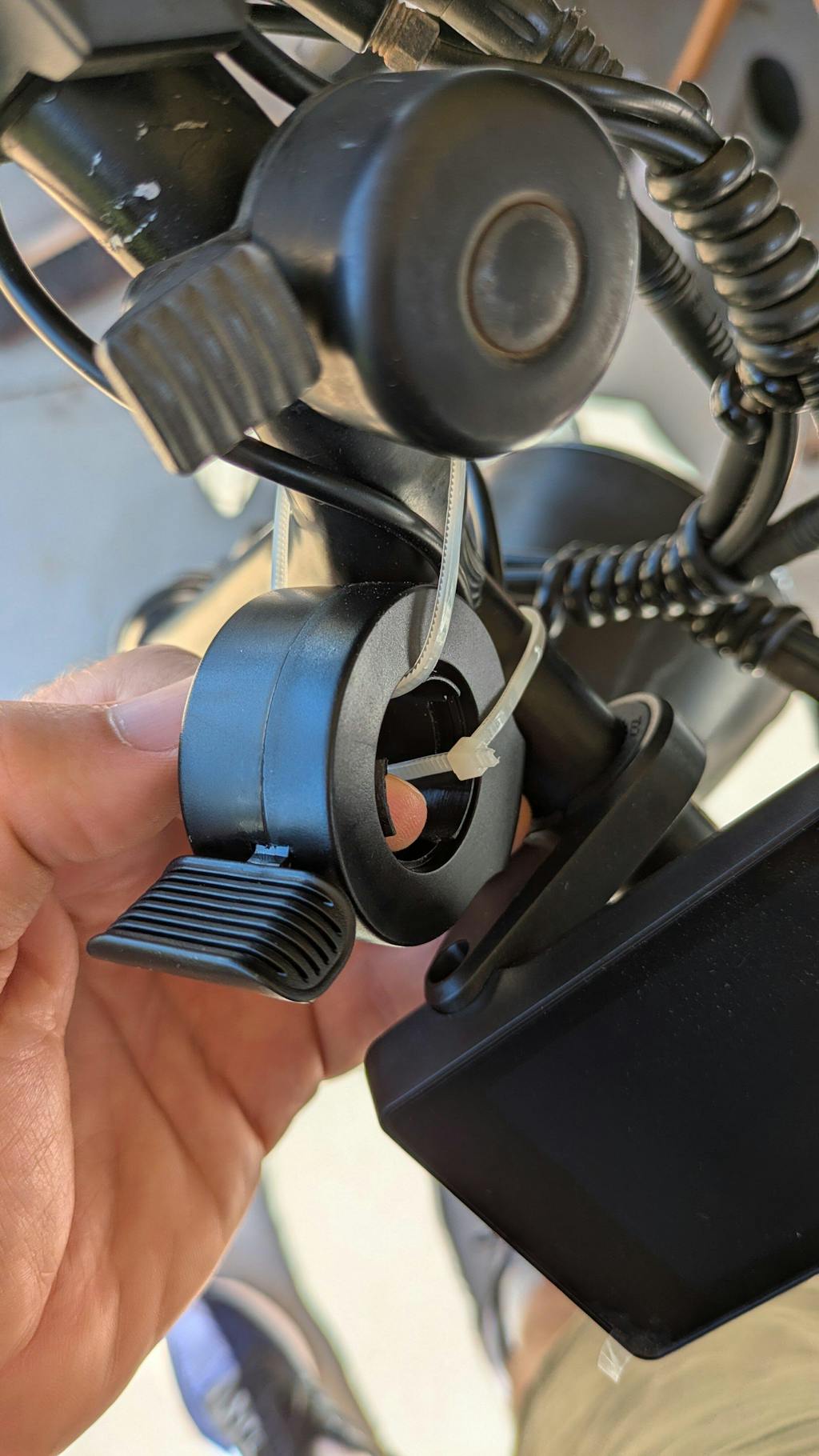 Thumb Throttle For Electric Bike eBike 3 Pins Plug 36V 48V