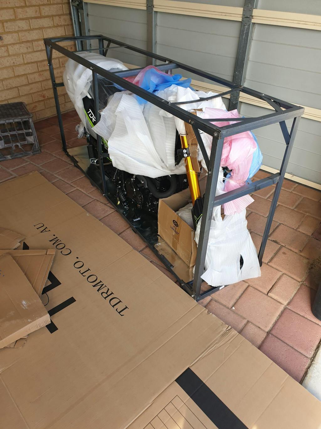 2025 TDR Green XVW300 300cc Off Road Dirt Bike Farm Trail Use REC REG Ready