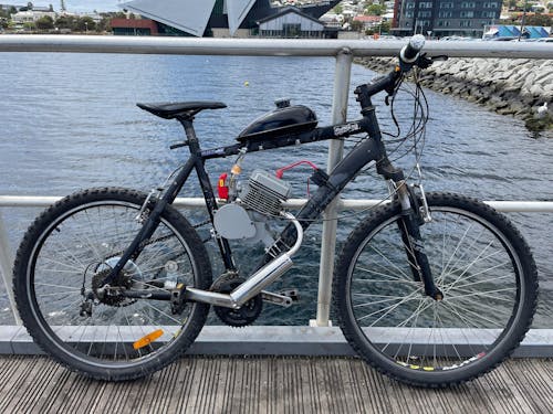 110cc Bicycle Motor Kit Push Bikes Motorized 2 Stroke Petrol Gas Engine Full Set