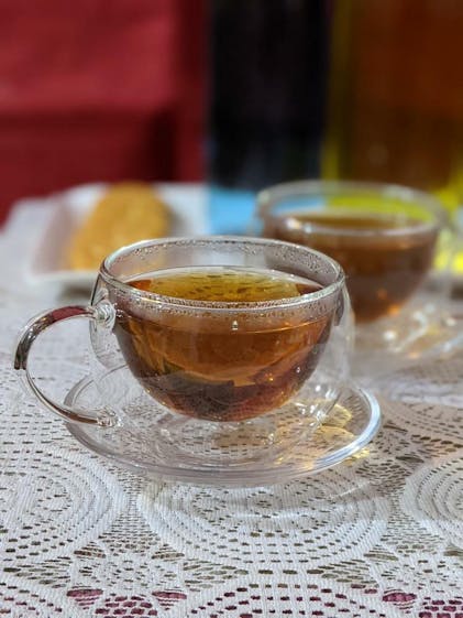 Buy Duple Glass Teacup |Teaware & Tea Accessories - Teabox