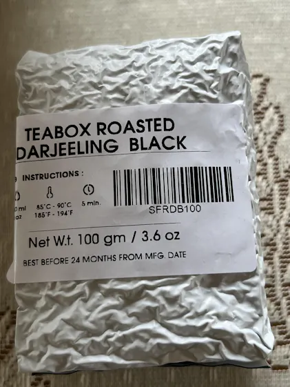 Buy 2024 Darjeeling Teabox Roasted Darjeeling Black Tea Online