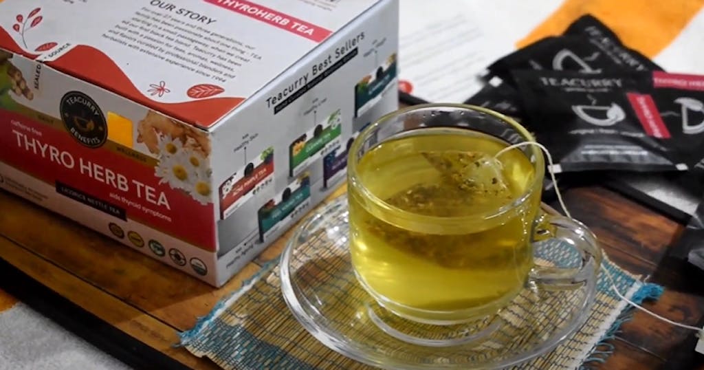 Buy Thyroid Support Tea Thyro Herb Tea for Weight and TSH, T3, T4