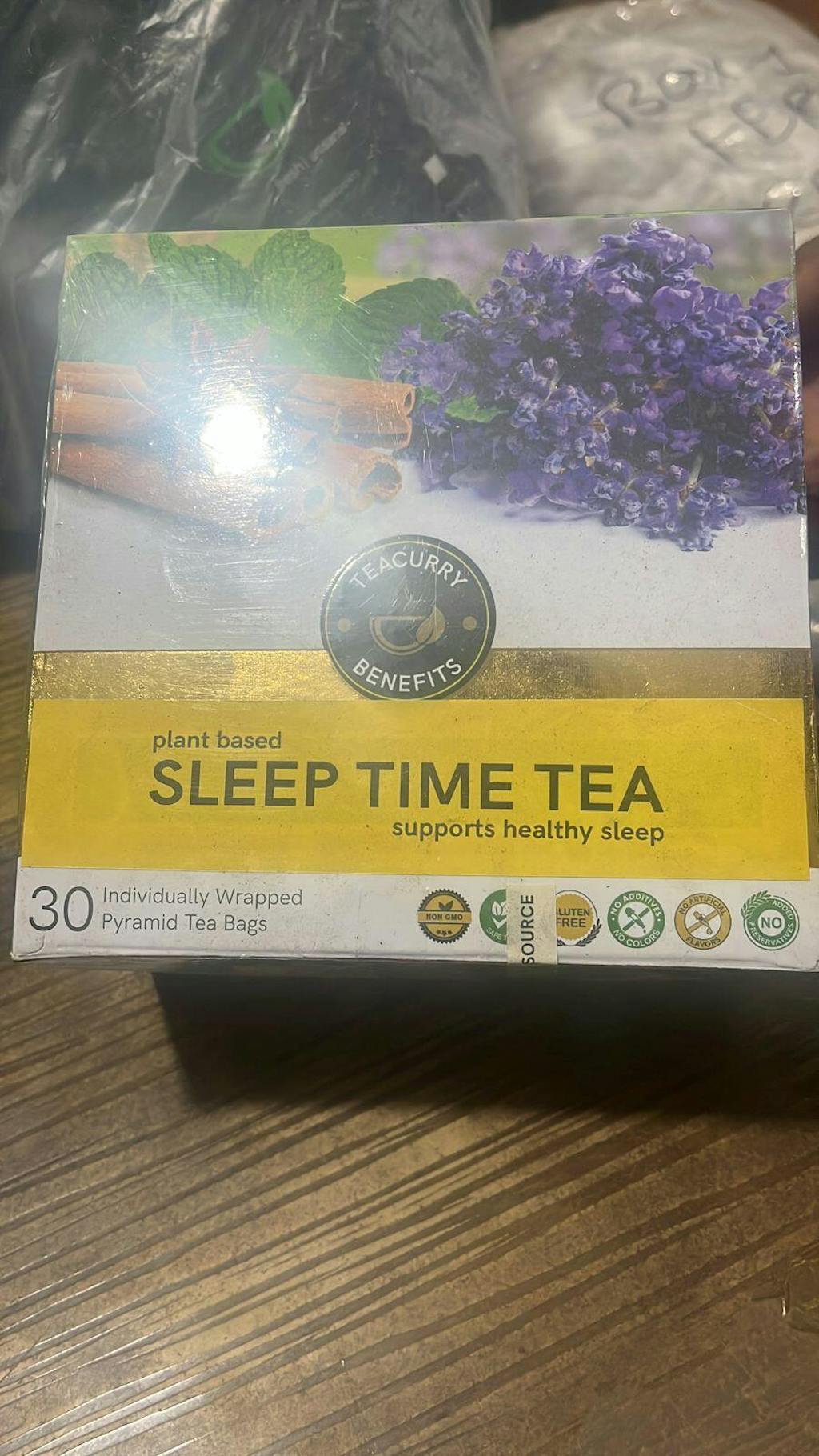 Buy Sleepy Tea for Insomnia, Stress, Snoring Sleep Time Tea