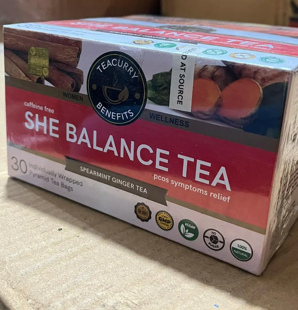 Buy PCOS PCOD Tea She Balance Tea Assists In Managing Hormones