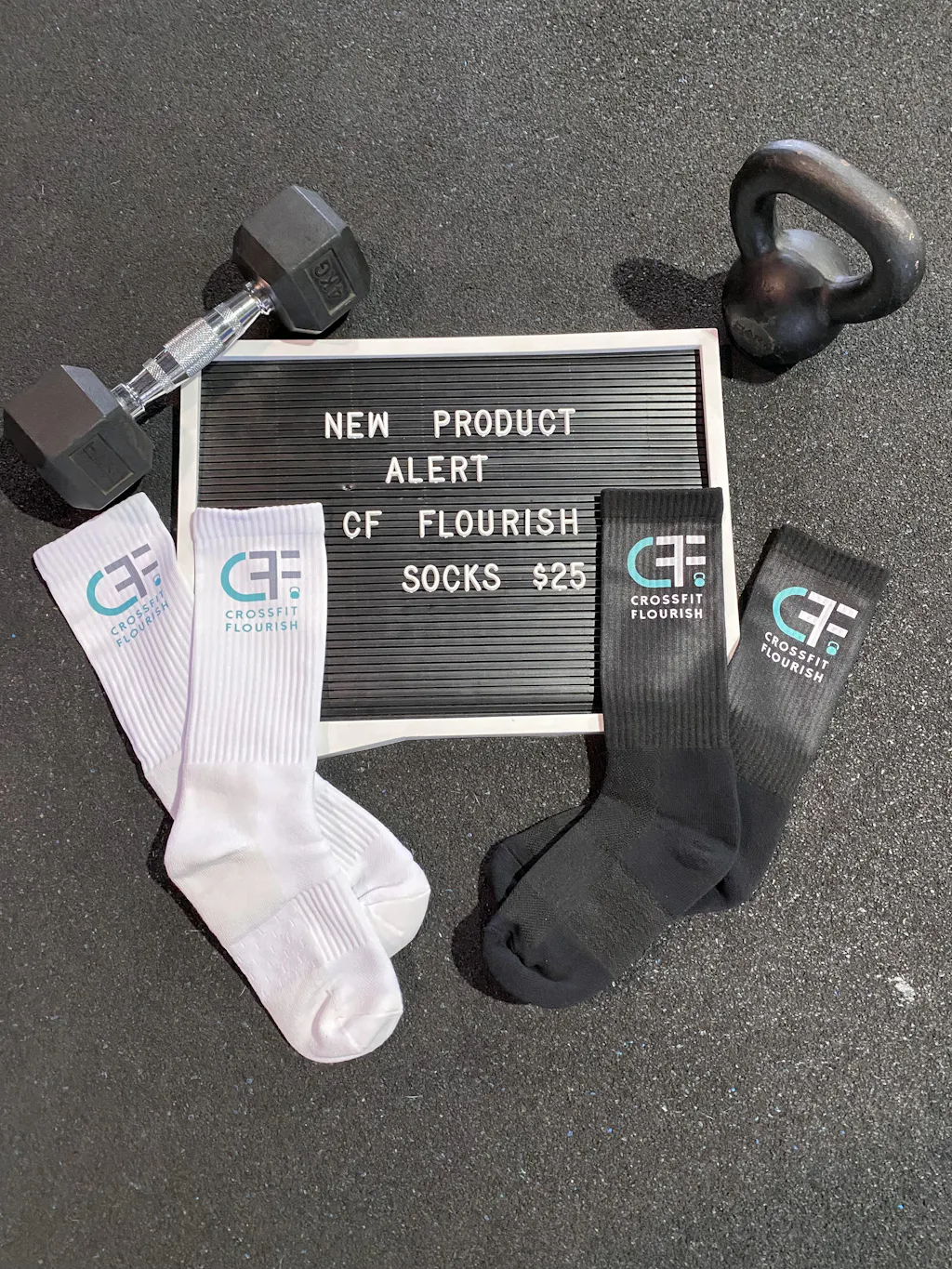 Flourish Cup - Crew (Black)