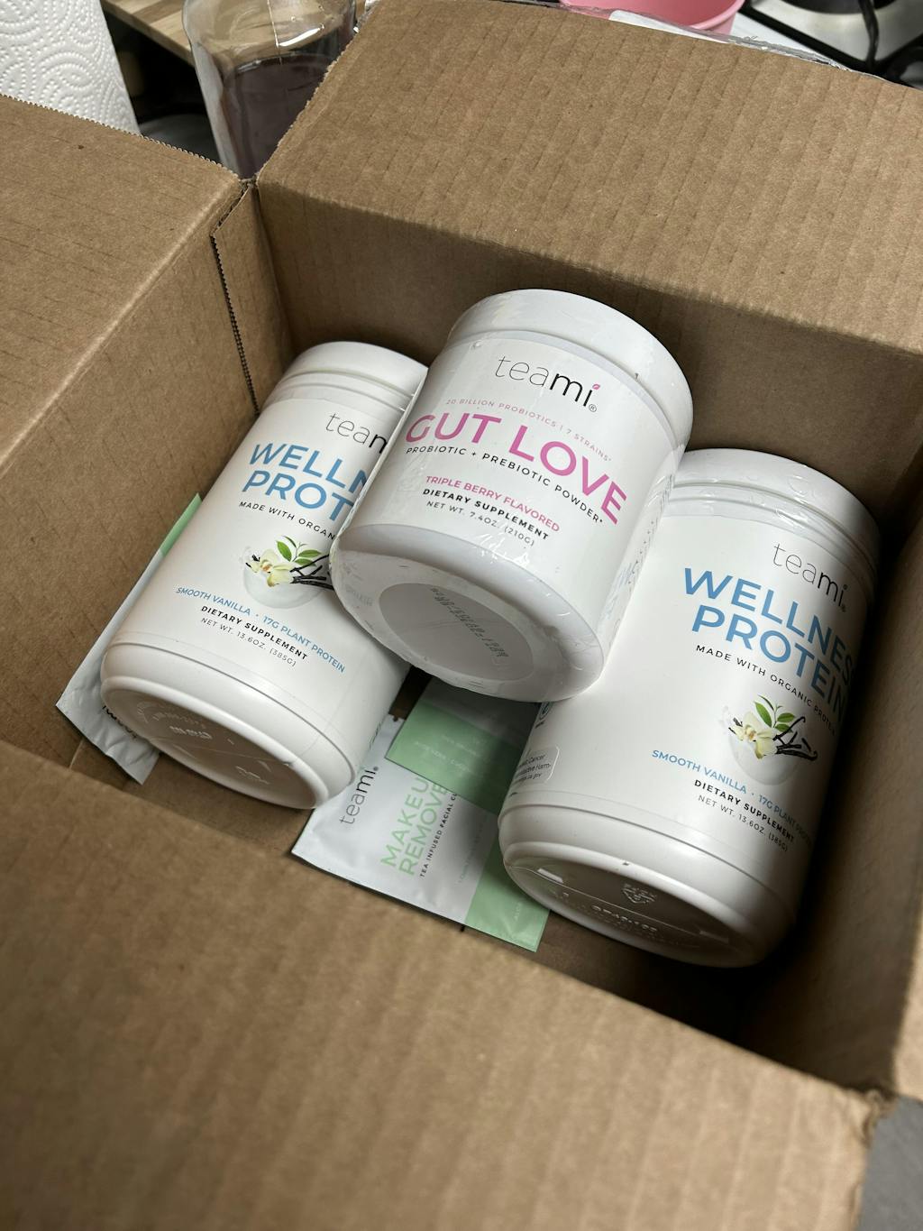 Teami PlantBased Wellness Protein Powder Teami