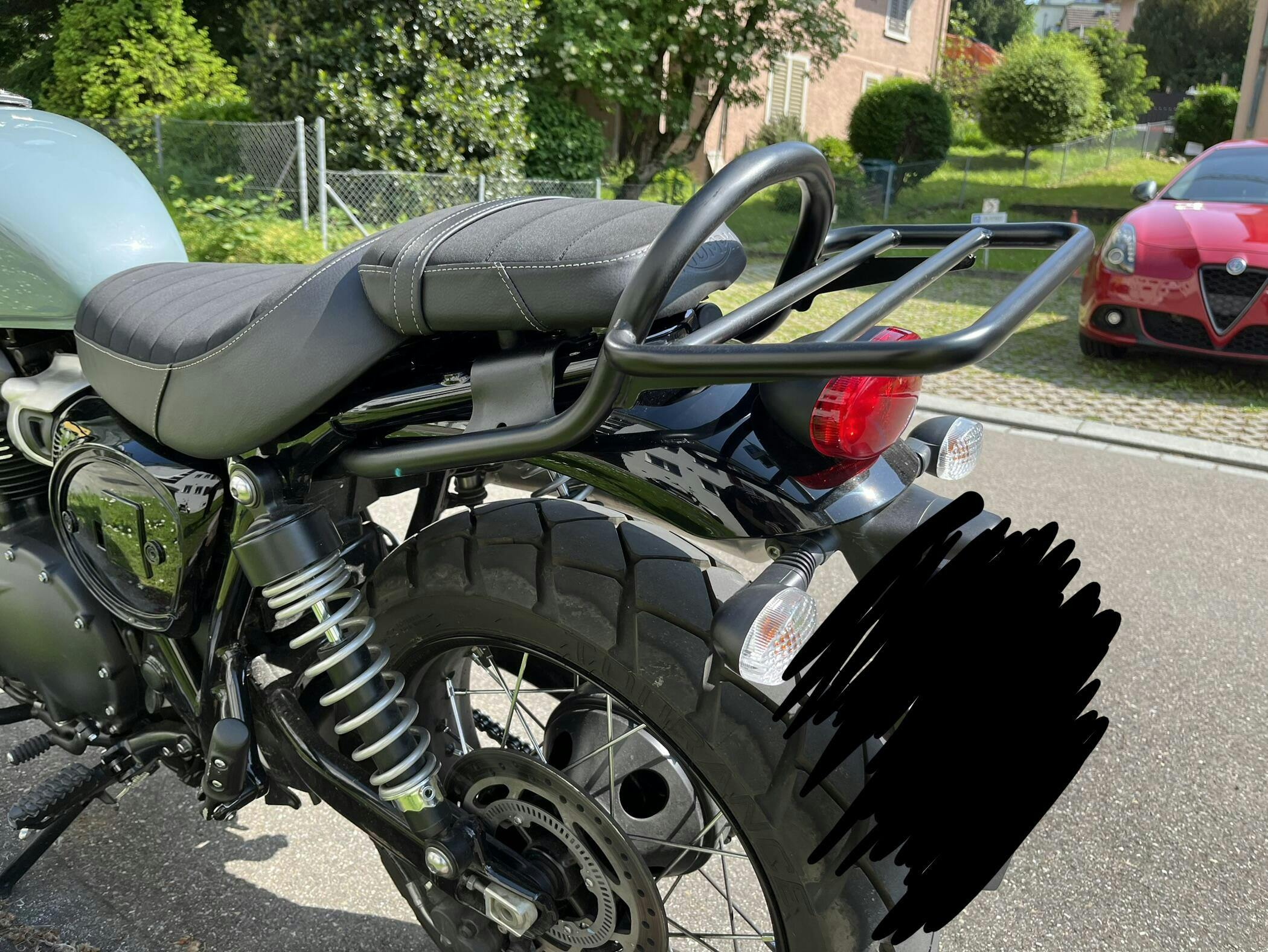 Sports Luggage Rack / Grab Rail – To fit Street Scrambler (Year 2017 ...