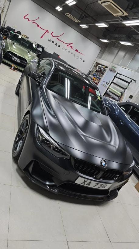 Matte Coal Black (MT01) Vinyl Wrap – Teckwrap International