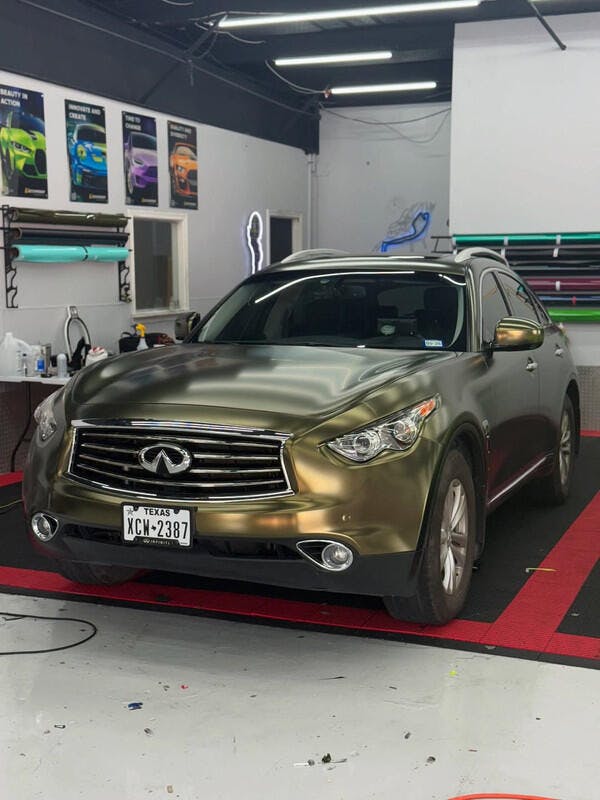Satin Greenfinch Gold Vinyl Wrap – Teckwrap International