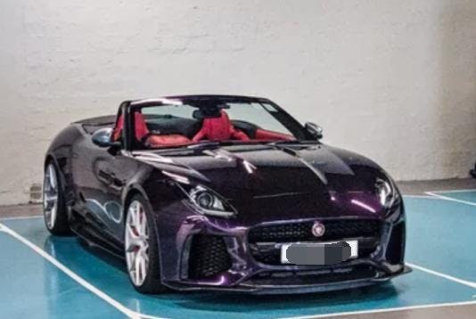 Color-Shift Gloss Phantom Purple Midnight Violet Paint Protection