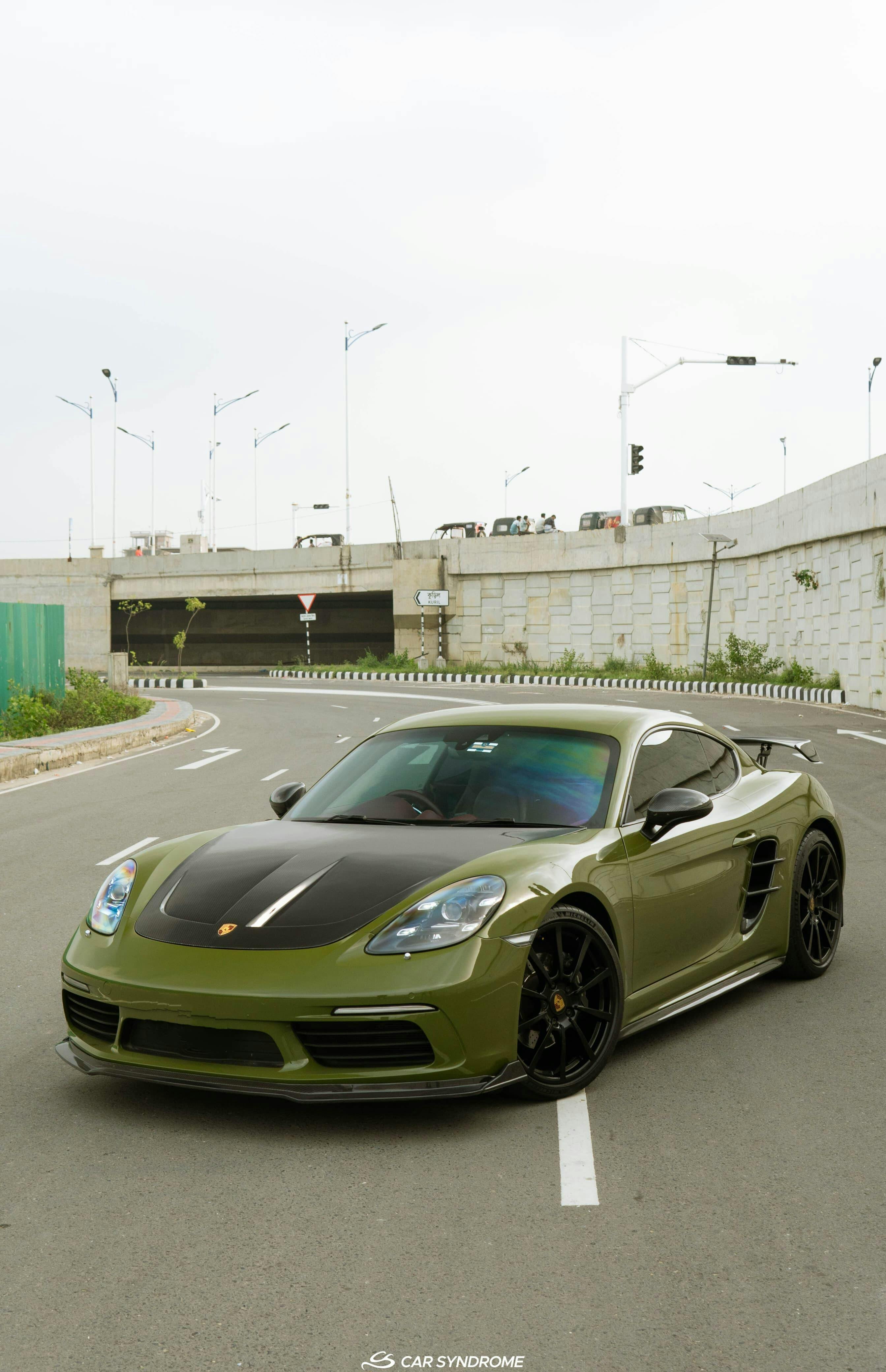Super Gloss Green Khaki Green Vinyl Wrap (CG29-HD) – Teckwrap