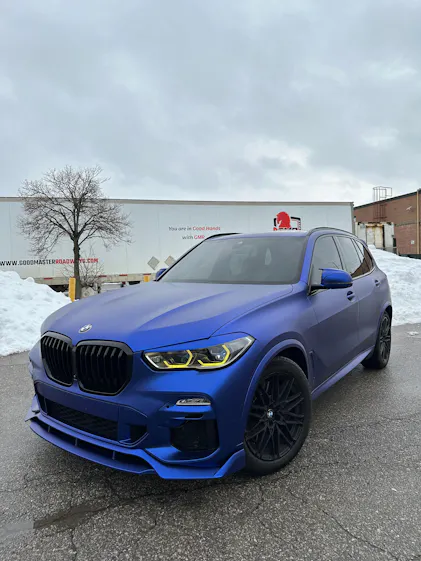 Rasant Blue (SMT07) Vinyl Wrap – Teckwrap International