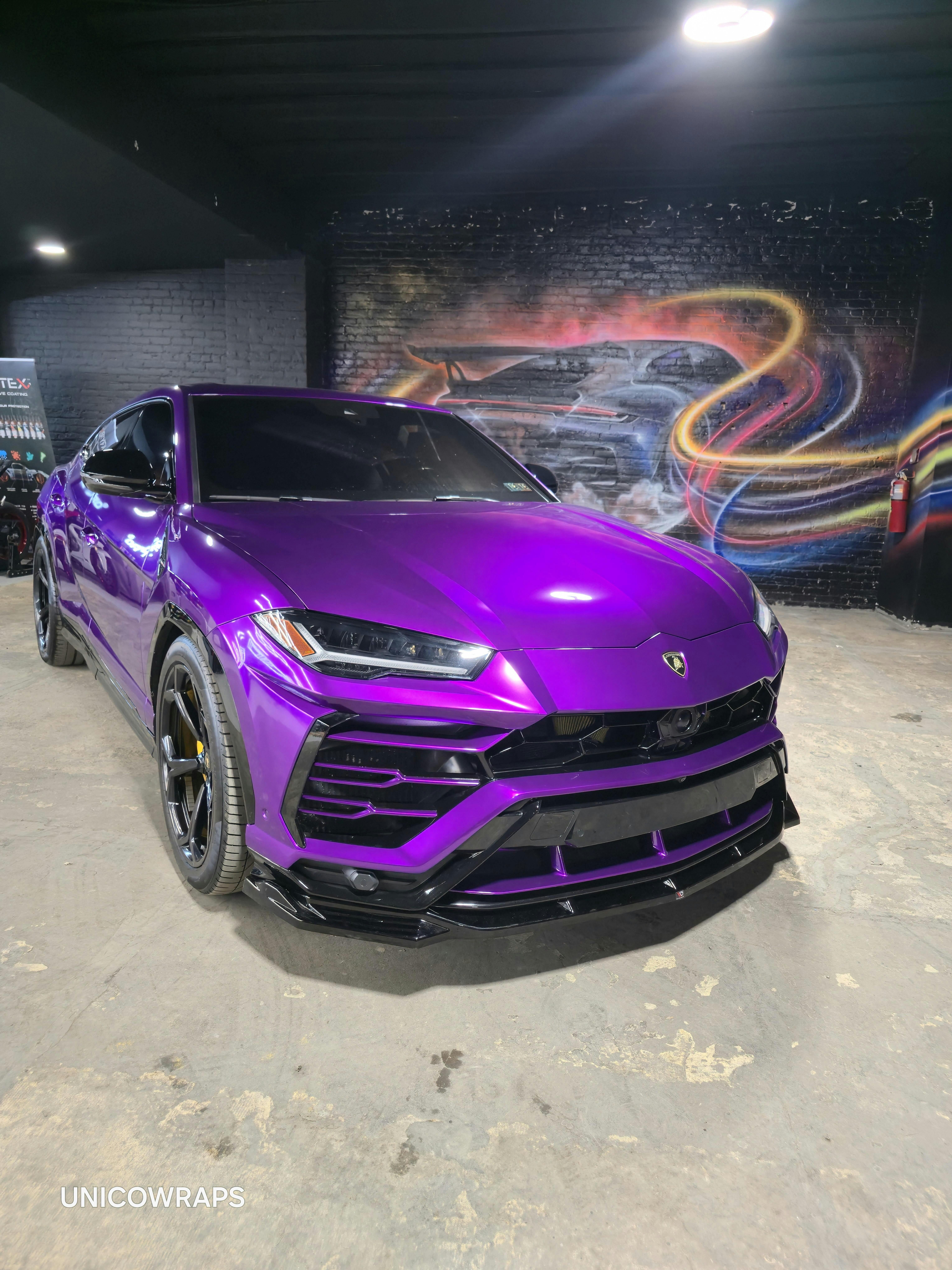 Silent Purple Vinyl Wrap GAL34-HD – Teckwrap International