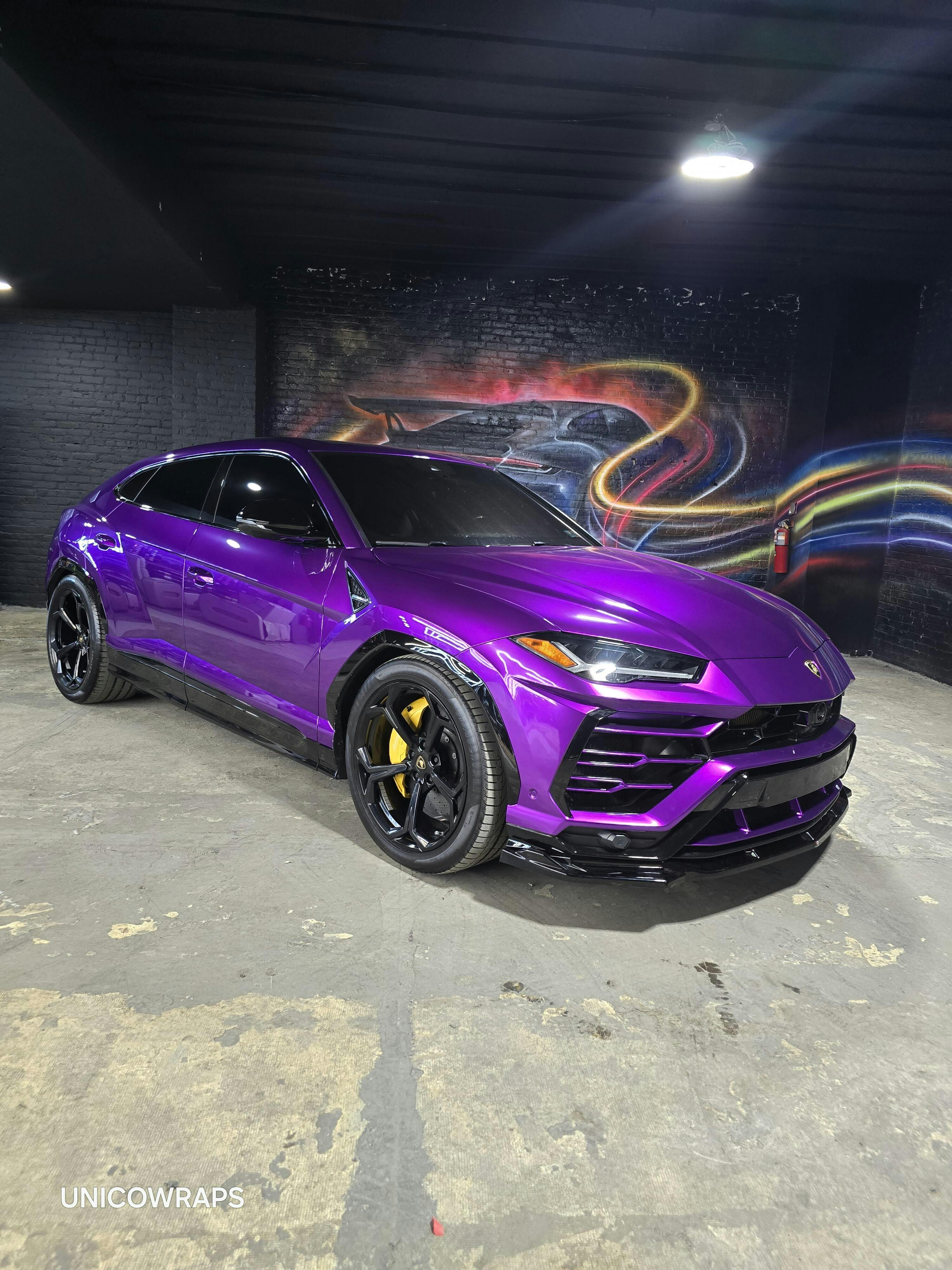 Ultra Gloss Silent Purple Vinyl Wrap – Teckwrap International