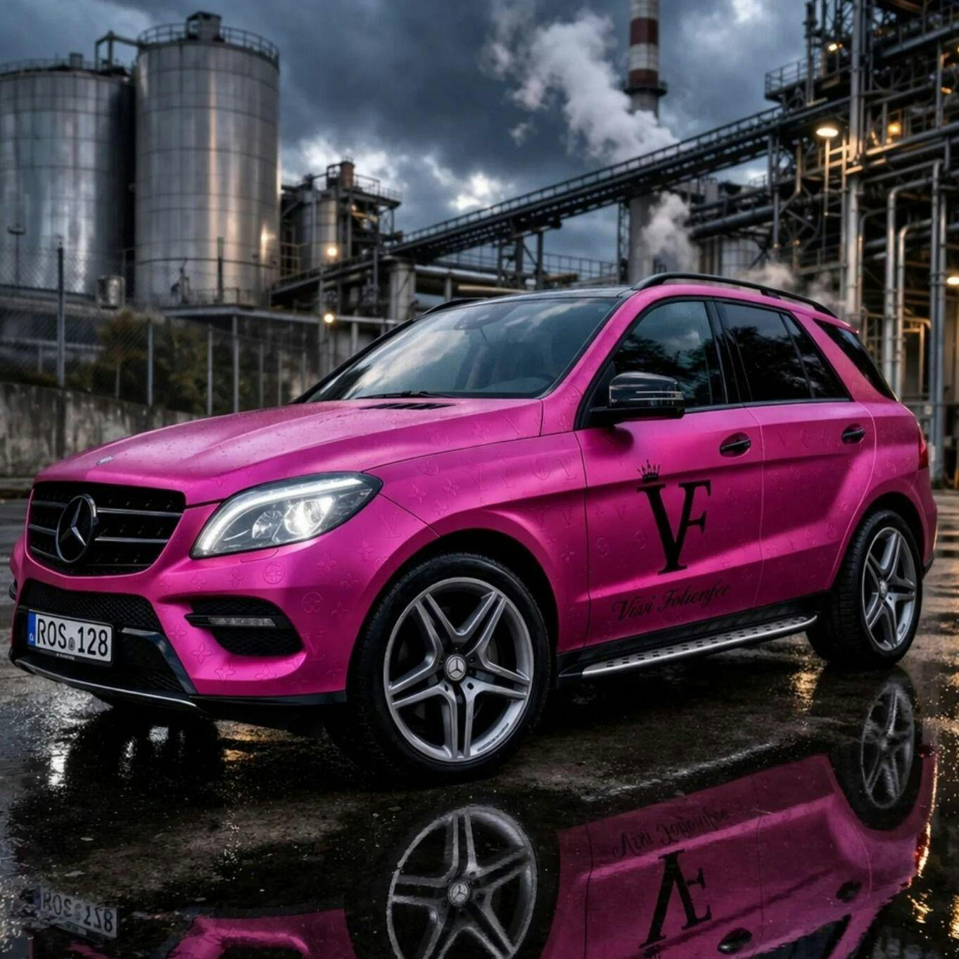 Satin Hot Pink Vinyl Wrap (VCH404-S) – Teckwrap International