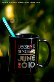 Legend Since June 2010 Vintage 12th Birthday Gifts Mug