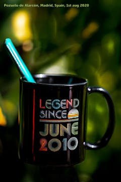 Legend Since June 2010 Vintage 16th Birthday Gifts Mug