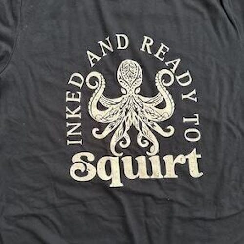 INKED AND READY TO SQUIRT