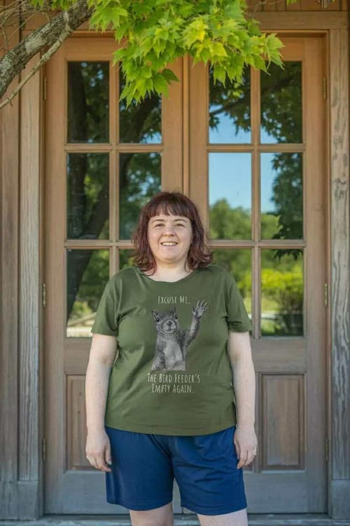 The Bird Feeder's Empty Again Tee 2