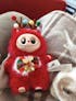 Labubu The Monsters – Christmas Style Plush Doll | 18cm Vinyl‑Face Pulling‑Cloth Pendant