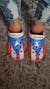 Puerto Rican Flag Personalized Clogs Shoes With Your Name