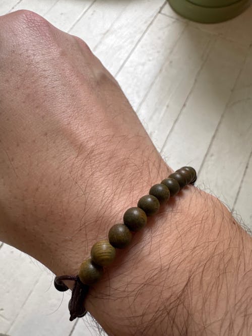 Green Sandalwood · Smooth · Round · 6mm, 8mm