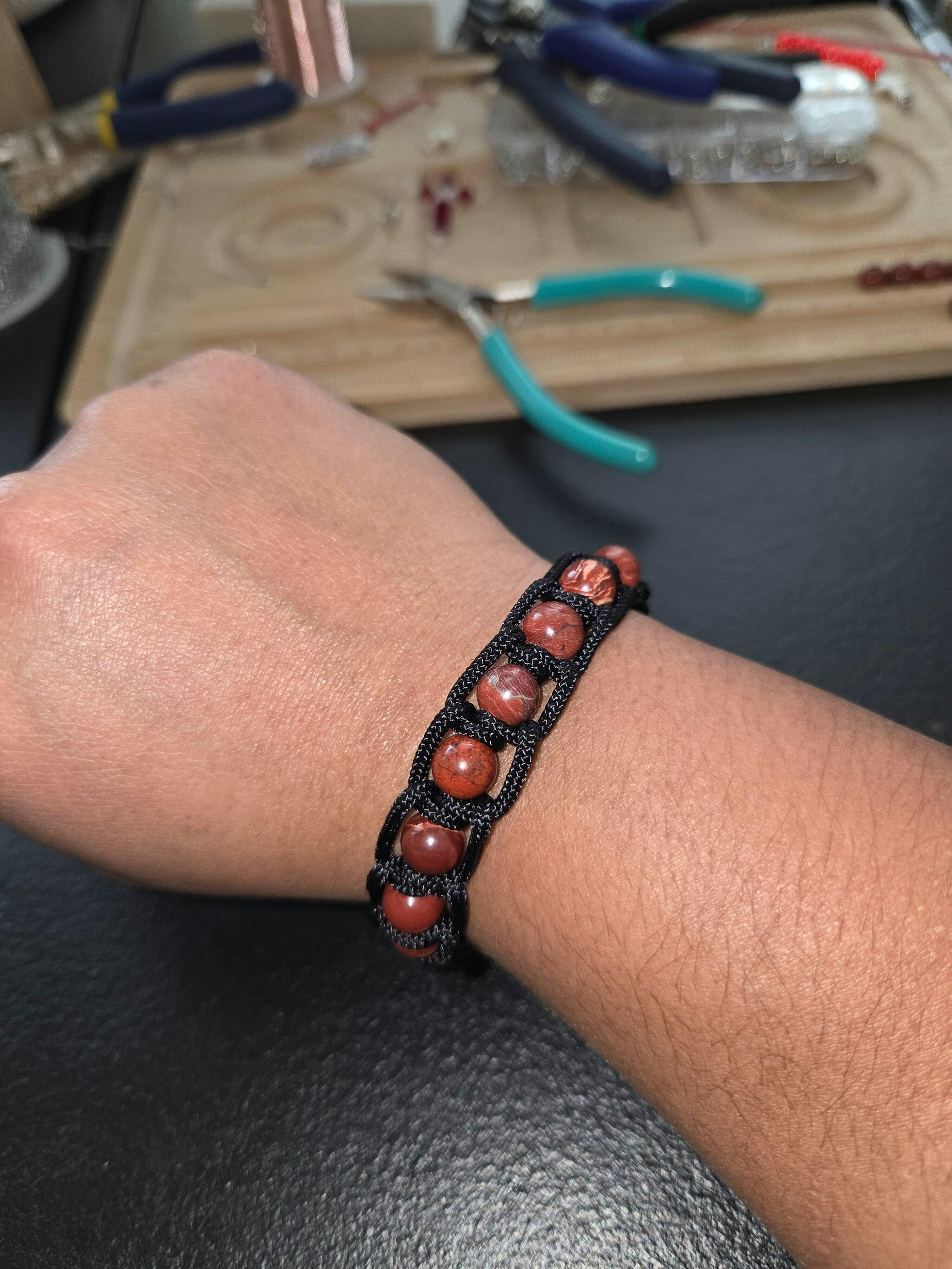 Red Snakeskin Jasper · Smooth · Round · 6mm, 8mm, 10mm · Large Red Snakeskin Jasper · Smooth · Round · 6mm, 8mm, 10mm · Large