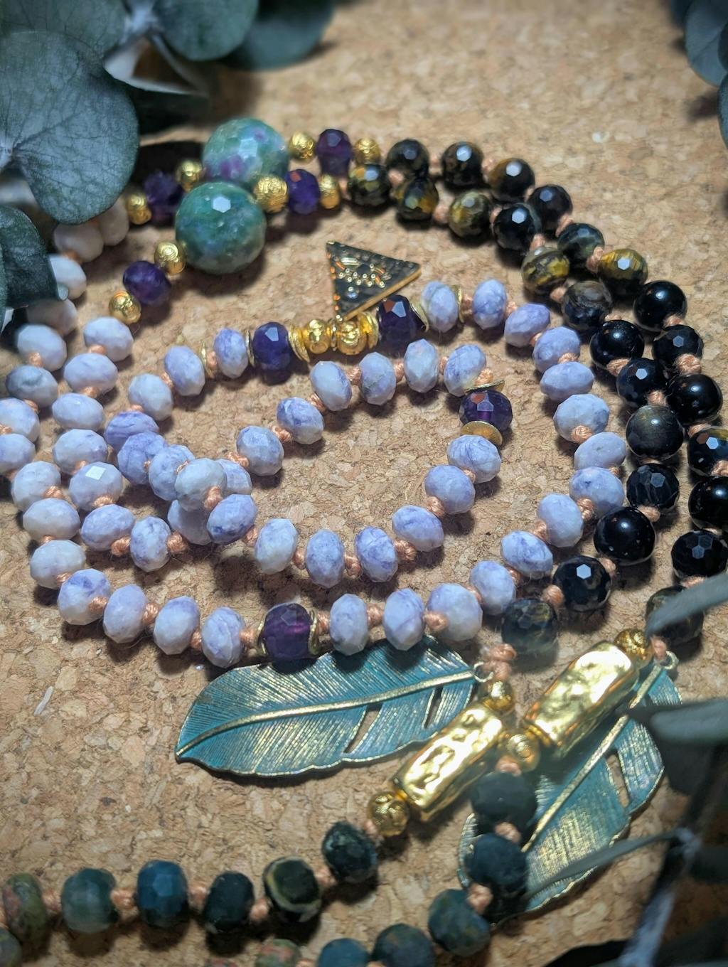 Bluish Tiger's Eye · Faceted · Round · 6mm, 8mm, 10mm