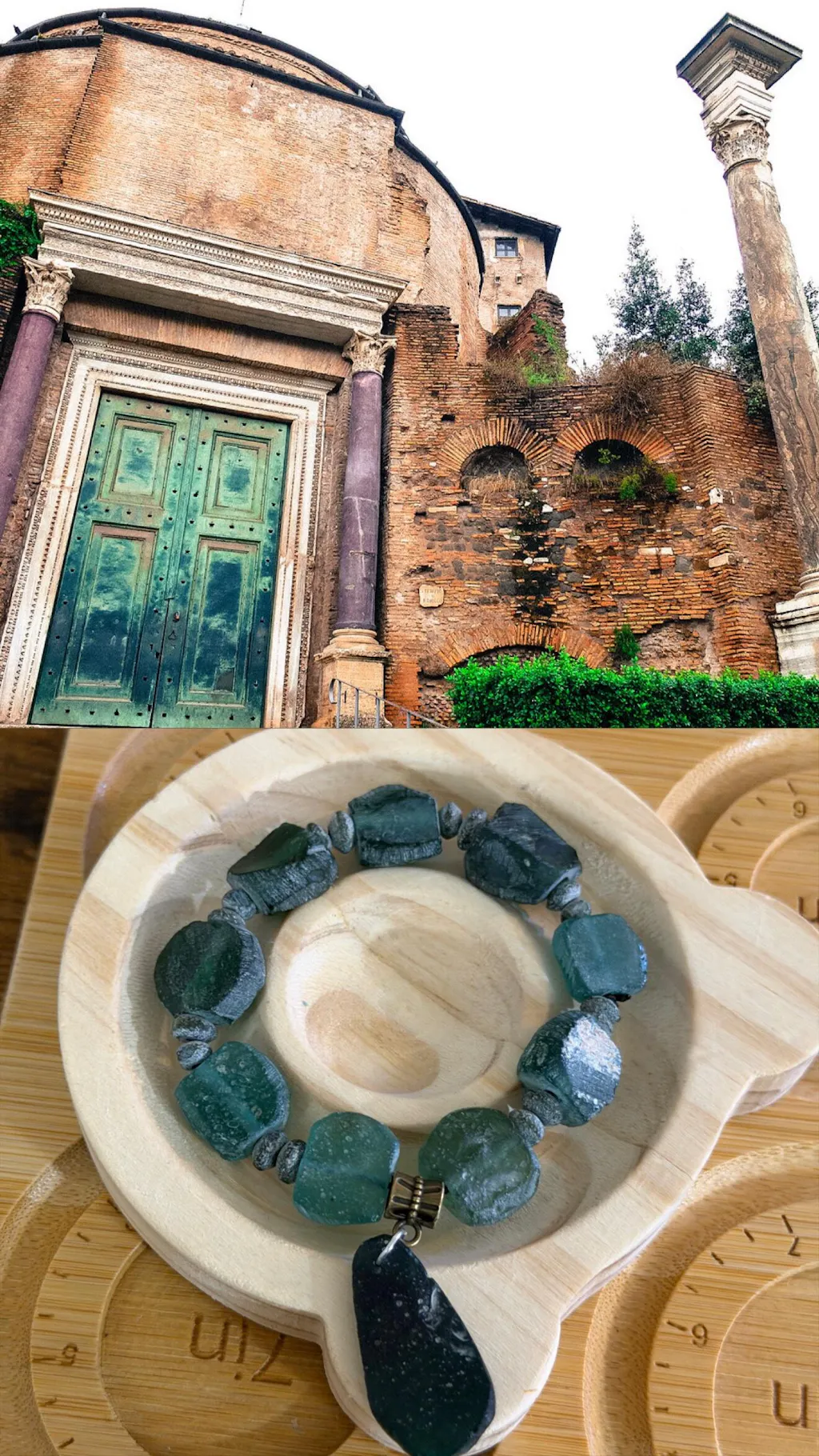 Roman Glass · Matte · Freeform · 11mm to 19mm