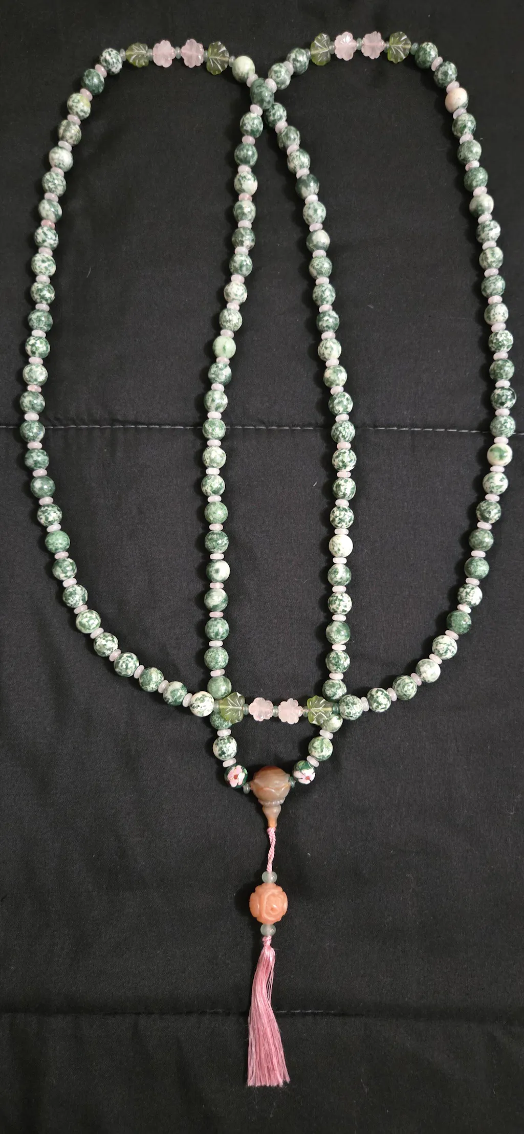 Green Tree Agate · Smooth · Round · 4mm, 8mm, 10mm