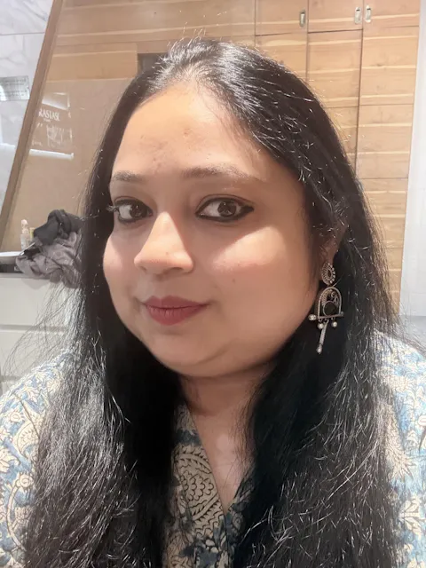 Aashni Silver Oxidised Earrings
