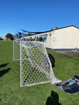 T3 Adjustable Football Goal - Full Aluminium Frame - Suitable on ANY Surface - Sandbags Included