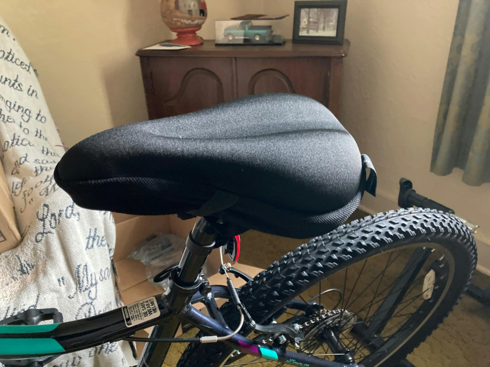 temple tape bike seat cover