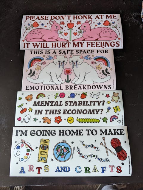 Hurt My Feelings Bumper Sticker