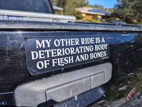 My Other Ride Bumper Sticker