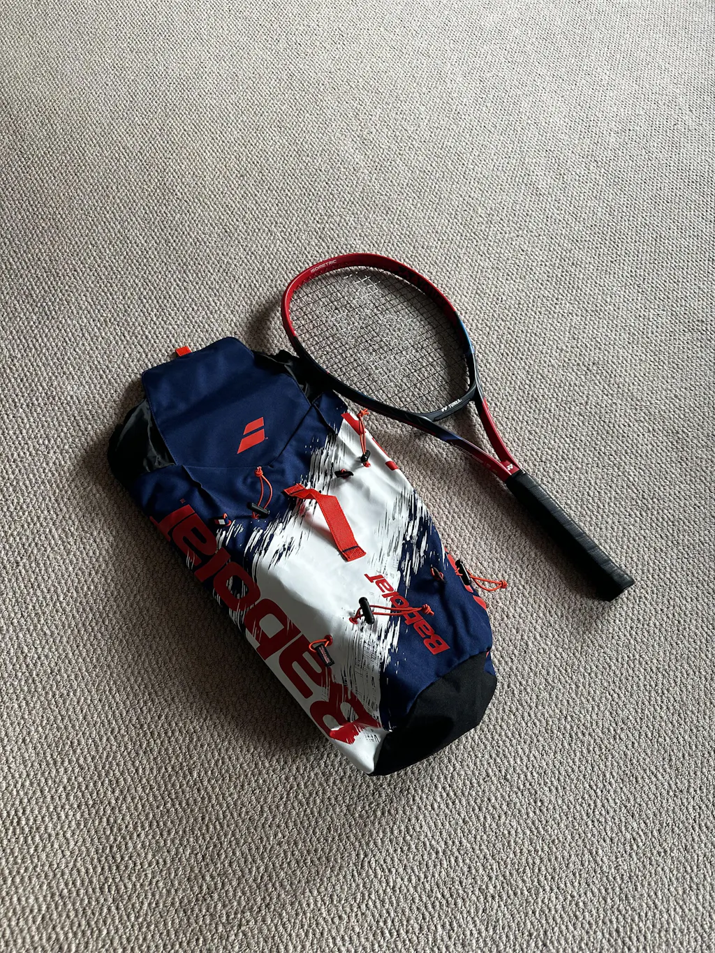 Tennistas Babolat RH3 Essential Black Blue White | Tennisplanet.nl