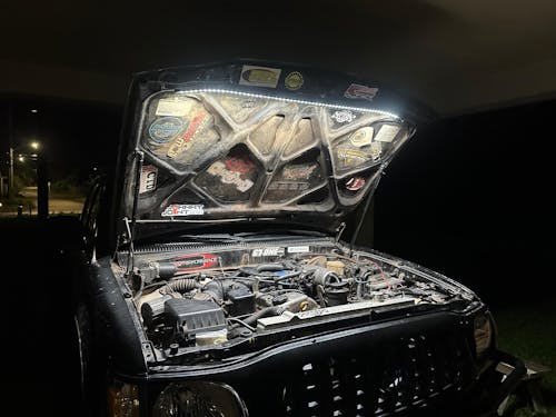 Under Hood LED Light Kit for ALL MAKES and Toyotas (4Runners, Tacomas, Sequoias, Tundras, LC, FJ, GX)