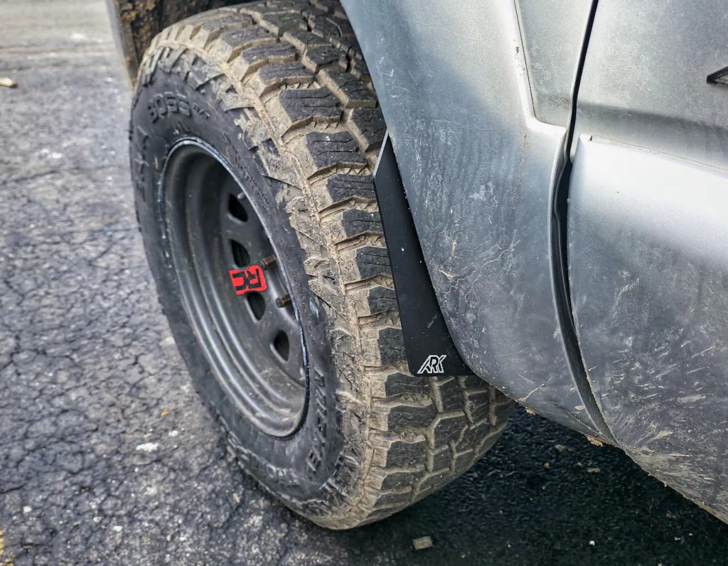 2006-2009 Toyota 4Runner Micro Flare Mud Flap Deletes