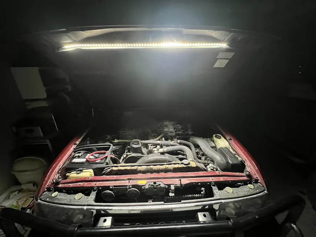 Under Hood LED Light Kit for ALL MAKES and Toyotas (4Runners, Tacomas, Sequoias, Tundras, LC, FJ, GX)