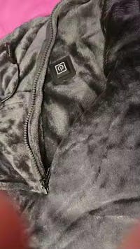 Poncho i mjukaste fleece och 8 värmezoner