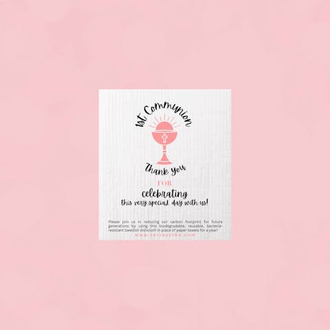 1st COMMUNION FAVOR ~ [pink or blue]