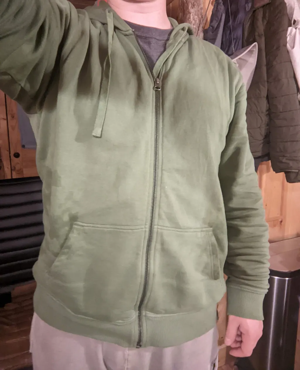 Organic Cotton Zip-Up Hoodie