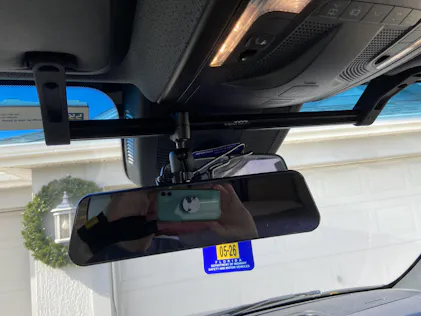 Wolfbox Dash Cam - Visordok Tube Mount by Terra X – TERRA X