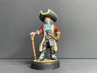 Henry Morgan umano capitano pistolero nobile pirata corsaro miniatura 3D resina