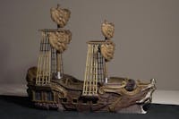 Vascello fantasma Barca nave pirata fantasy scenico 3D