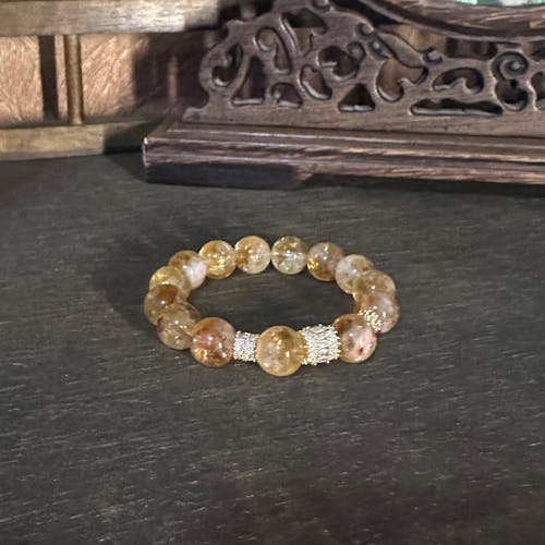 黄金のしずく｜シトリンブレスレット