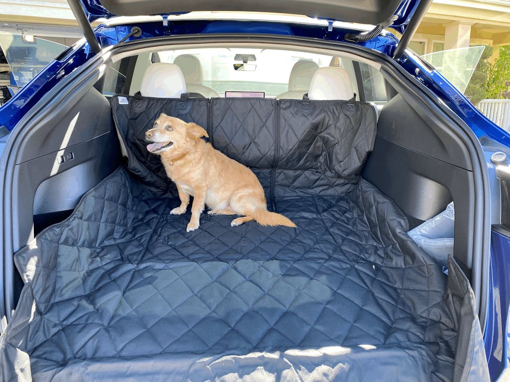 Tesla Model Y Pet Cover Rear Cargo Liner (Full Seatback Coverage