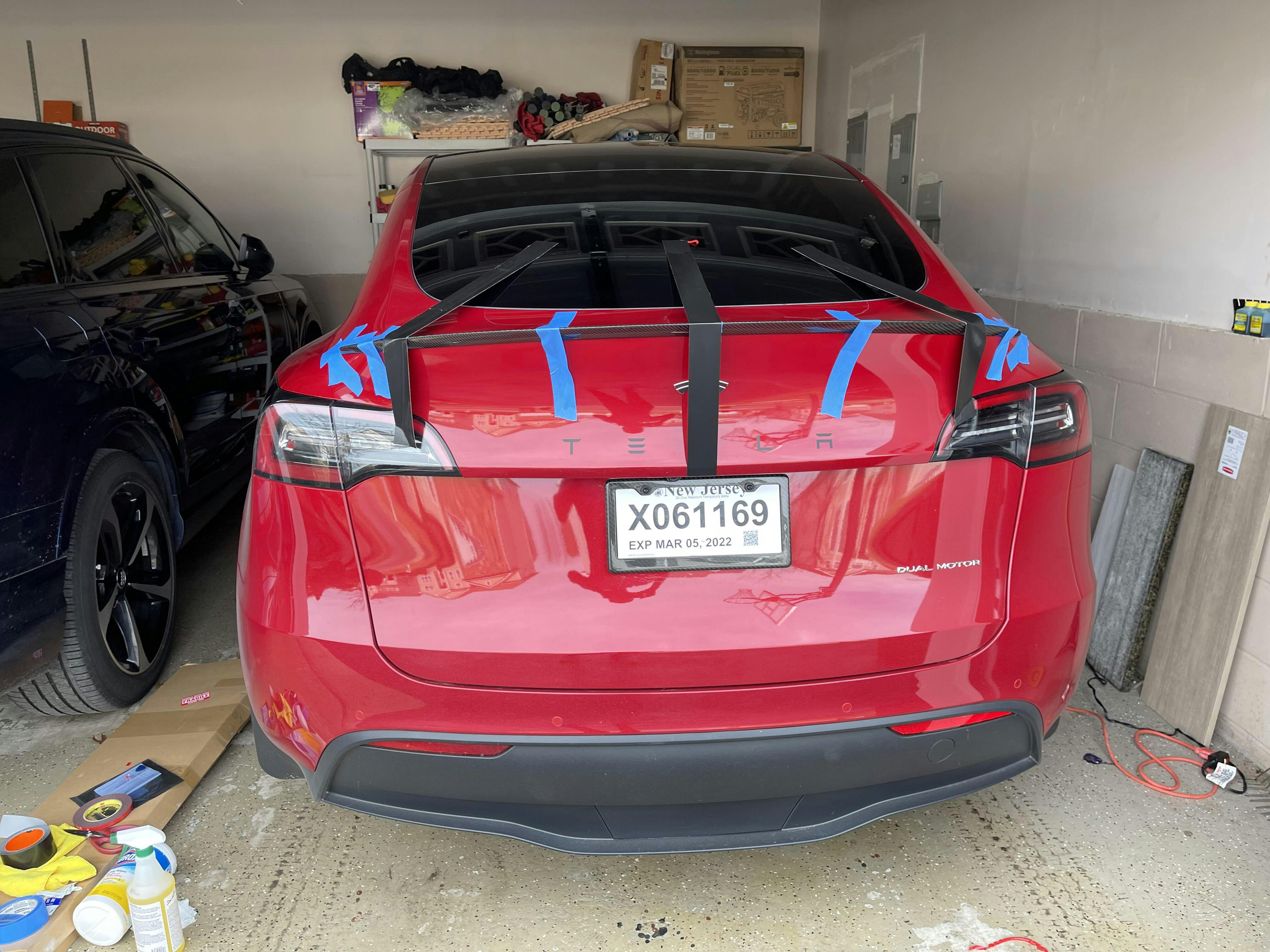 Tesla Model Y Rear Trunk Spoiler TESMANIAN