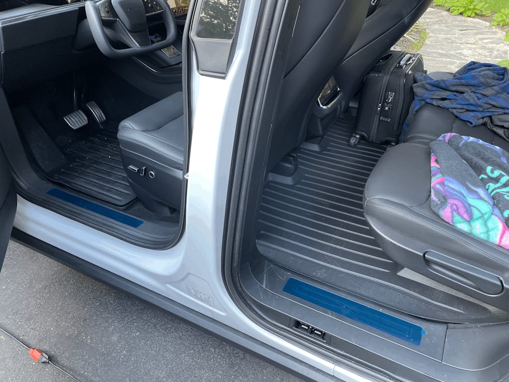 20222023 Tesla Model X Floor Mats Interior Liners (5 Seater)